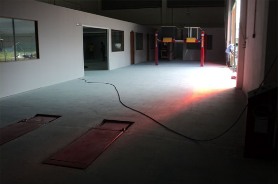 Mitsubishi Training Center Before